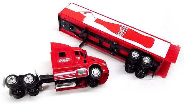 コカコーラピータービルト387 トレーラーミニカー/ケンズアメリカ