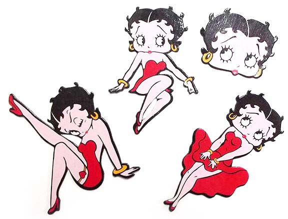 Betty Boop ベティブープマグネットセット ケンズアメリカ